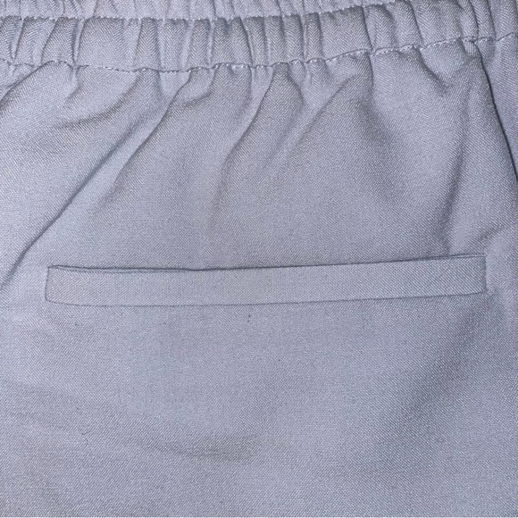 Allsaints Sz 10 Aleida Tri Shorts Light Blue Pull-On 2” Inseam - Picture 13 of 15